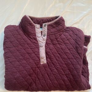 Orvis Women’s Outdoor Quilted Snap Sweatshirt - S